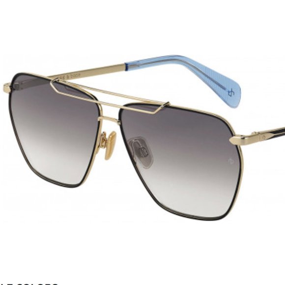 NEW Rag & bone Authentic 61MM Geo Aviator Sunglass - Picture 4 of 4